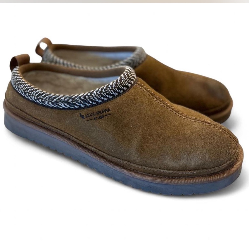Koolaburra by Ugg Men's Suede Slippers, Size 10 - Picture 1 of 7